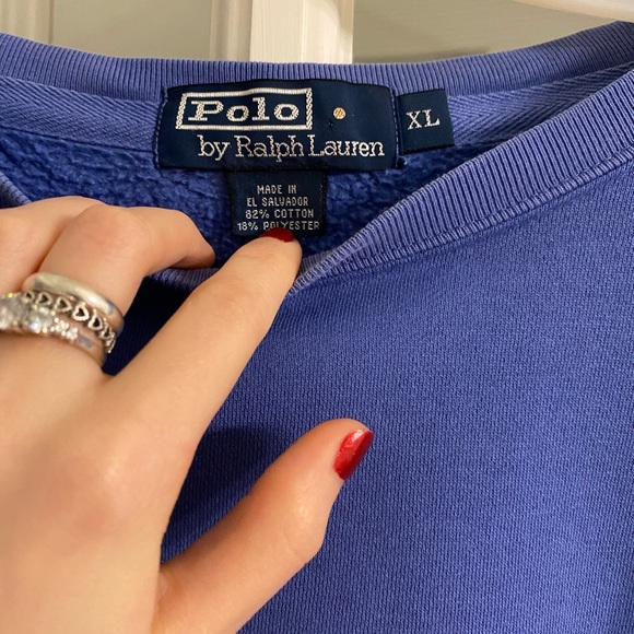 Men’s Ralph Lauren Polo crewneck sweatshirt - Picture 2 of 2